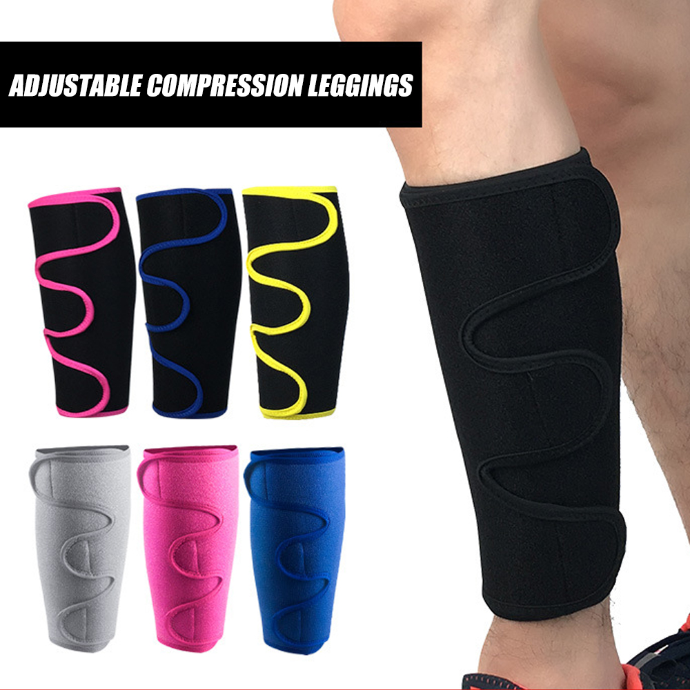 1PC スポーツすねガードクロスフィット調節可能なふくらはぎ - Crossfit Workout Gear のレビューと価格