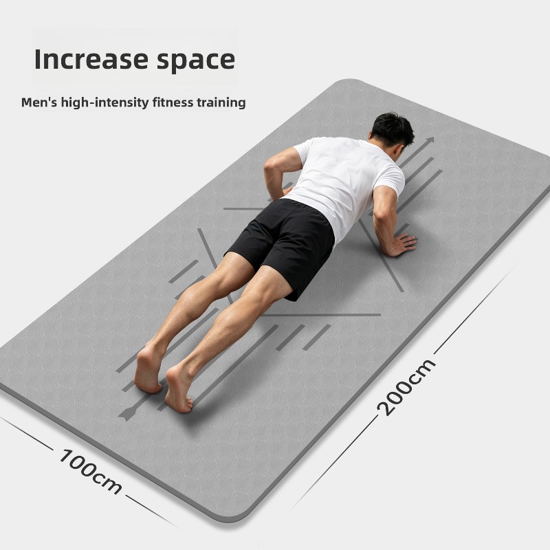 大型ヨガマット メンズフィットネス 腹筋運動 厚くて幅広 滑 - Ab Mat Crunch のレビューと価格