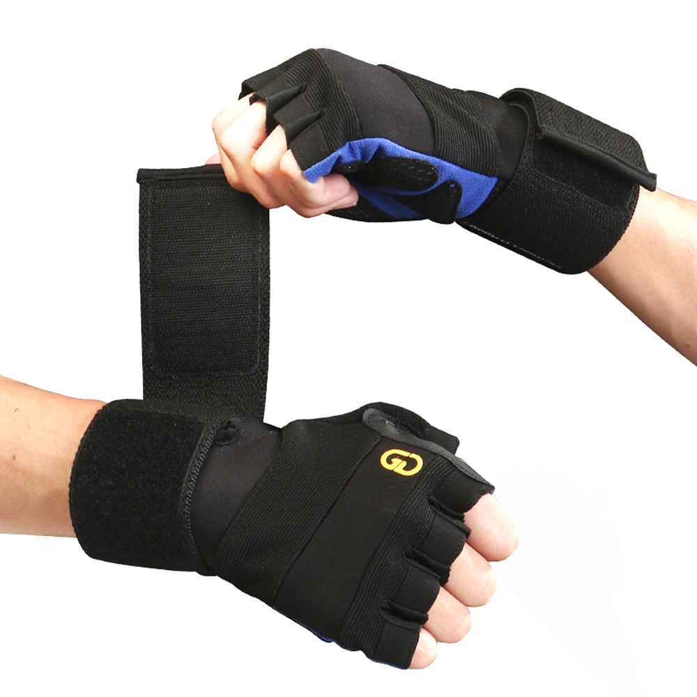 リストサポートとフルパームプロテクションを備えた1ペアのトレ - Crossfit Workout Gear のレビューと価格